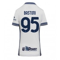 Inter Milan Alessandro Bastoni #95 Bortatröja Kvinnor 2024-25 Korta ärmar